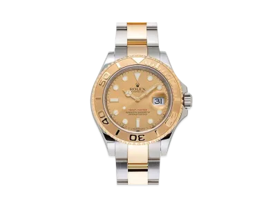 ROLEX Yacht-Master "Champagne/Stainless Steel/Yellow Gold"