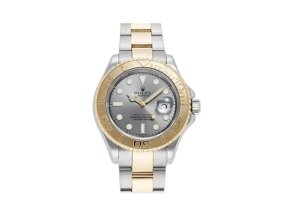 ROLEX Yacht-Master "Gray/Stainless Steel/Yellow Gold"