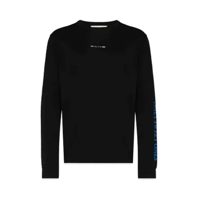 1017 ALYX 9SM Horned Print Long Sleeve T-Shirt "Black"