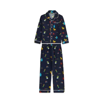 Kith x Sesame Street Kids Pajama Set "Nocturnal"