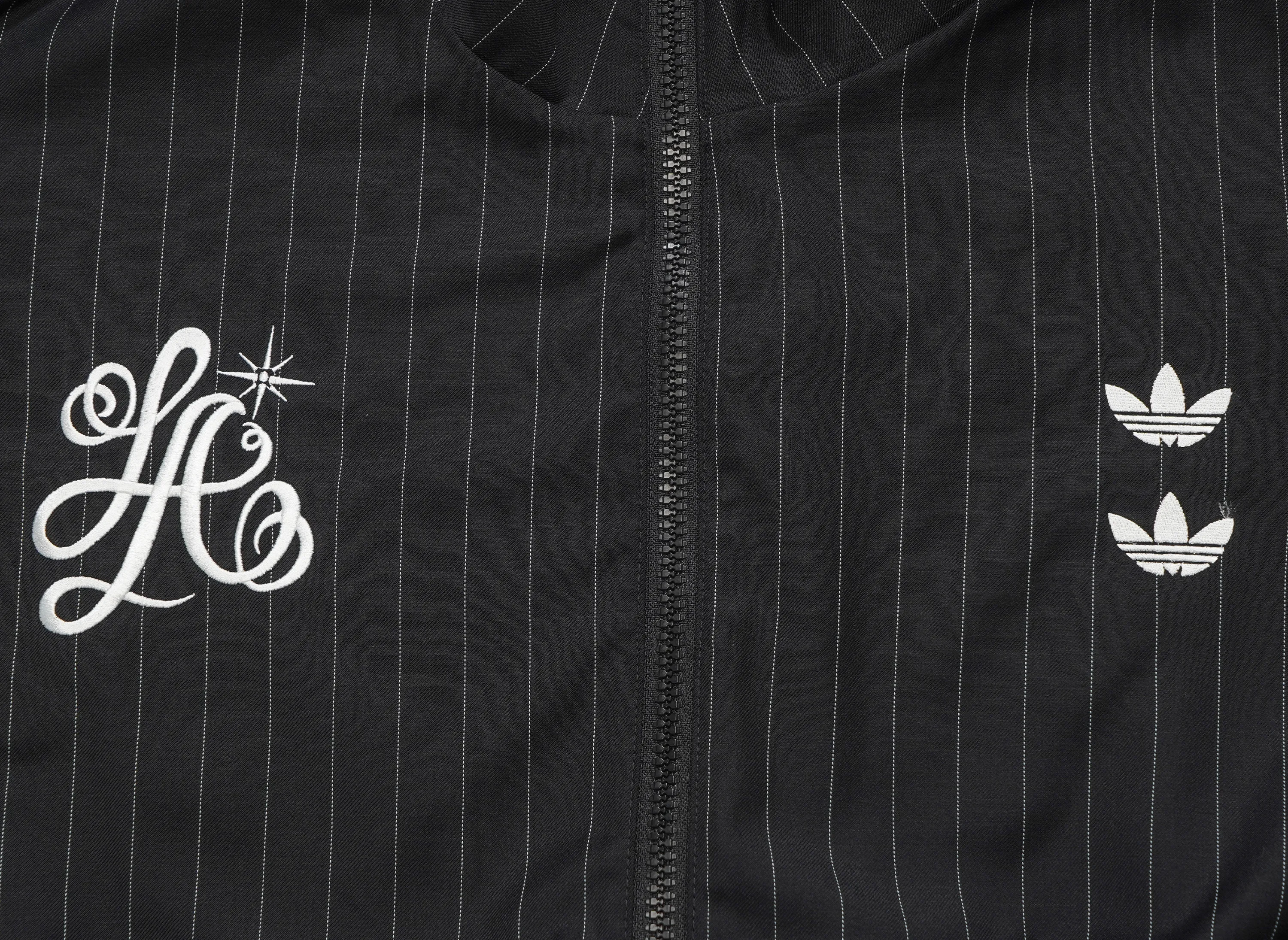 adidas x Willy Chavarria Pinstripe Track Jacket 