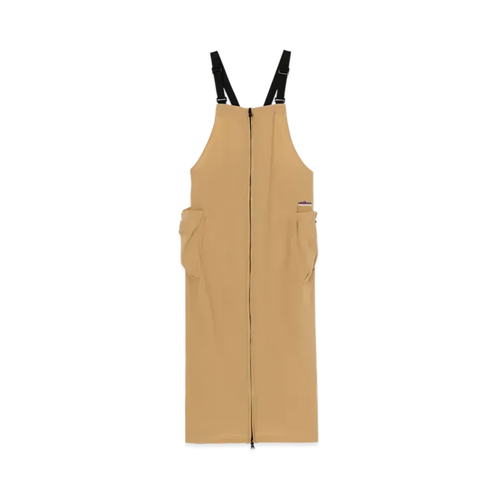 THOUSAND MILE Front Zip Salopette OP "Beige"