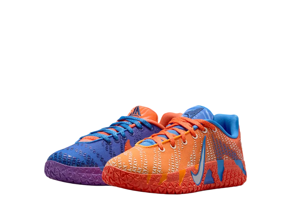 Nike GS Ja 3 "Blue Crystal/Turf Orange"