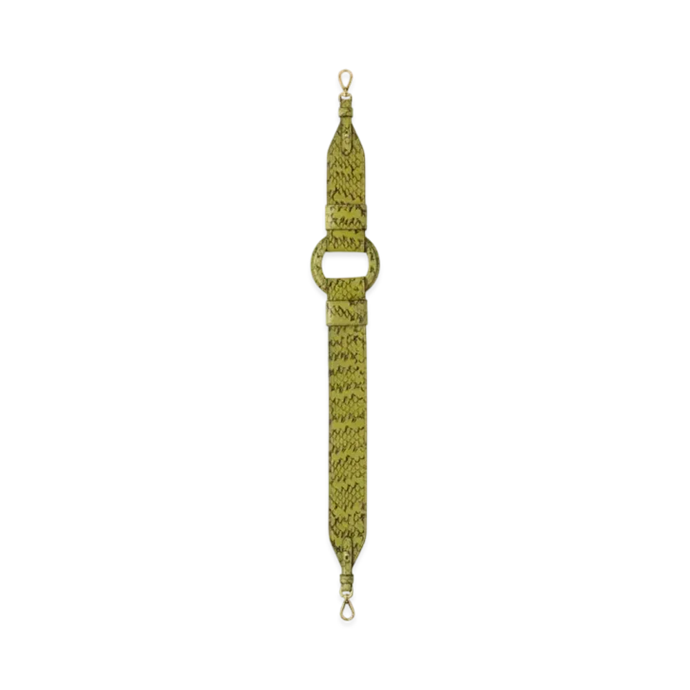 PRADA Ayers Leather Shoulder Strap "Olive"