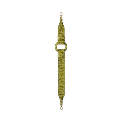 PRADA Ayers Leather Shoulder Strap "Olive"