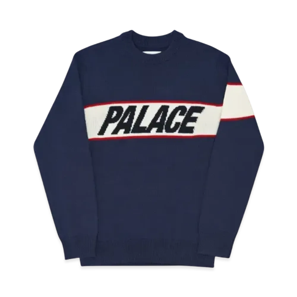 PALACE Logo Knit "Navy"