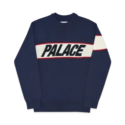 PALACE Logo Knit "Navy"