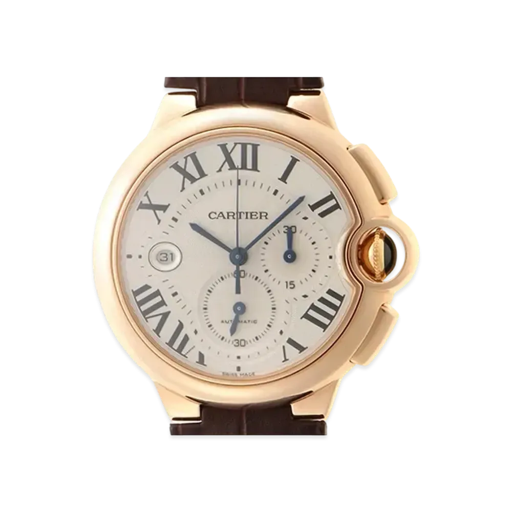 Cartier Ballon Bleu Chronograph 44mm "Silver" W6920009