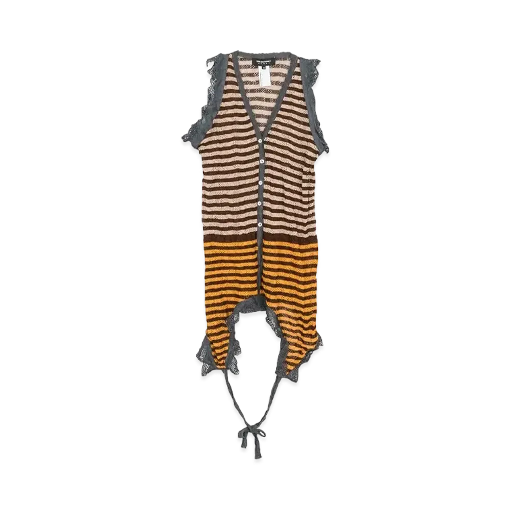 KIKO KOSTADINOV Spakona Halter Top "Mahogany Stripe"