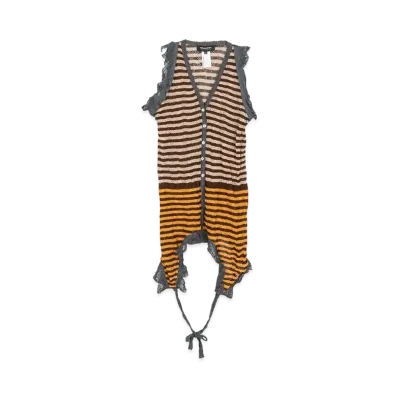 KIKO KOSTADINOV Spakona Halter Top "Mahogany Stripe"