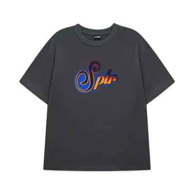 SPLR Gradient Logo Tee "Black"