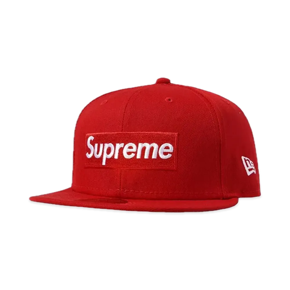 Supreme Money Box Logo New Era "Red"