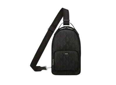Dior Rider Mini Backpack CD Diamond Canvas "Black"