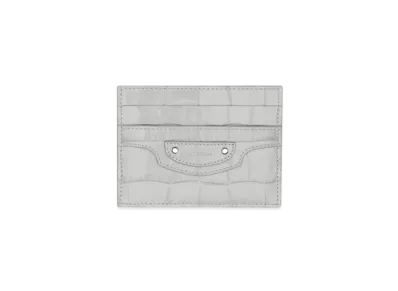 BALENCIAGA Neo Classic Card Holder "Gray"