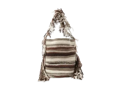 Chloe Jorge Bucket Bag In Recycled Cashmere Knit "Multicolour"