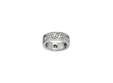 Cartier Love Ring, Diamond-Paved