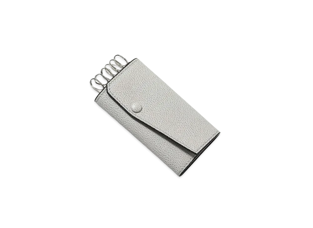 Valextra Key Holder 6 Hook "Ash Gray"