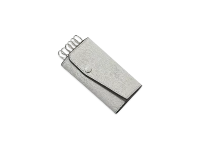 Valextra Key Holder 6 Hook "Ash Gray"