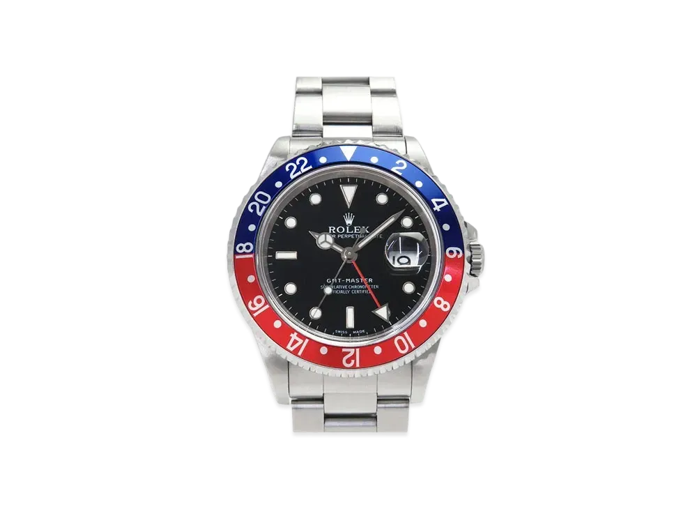ROLEX GMT Master I "Black/Stainless Steel"
