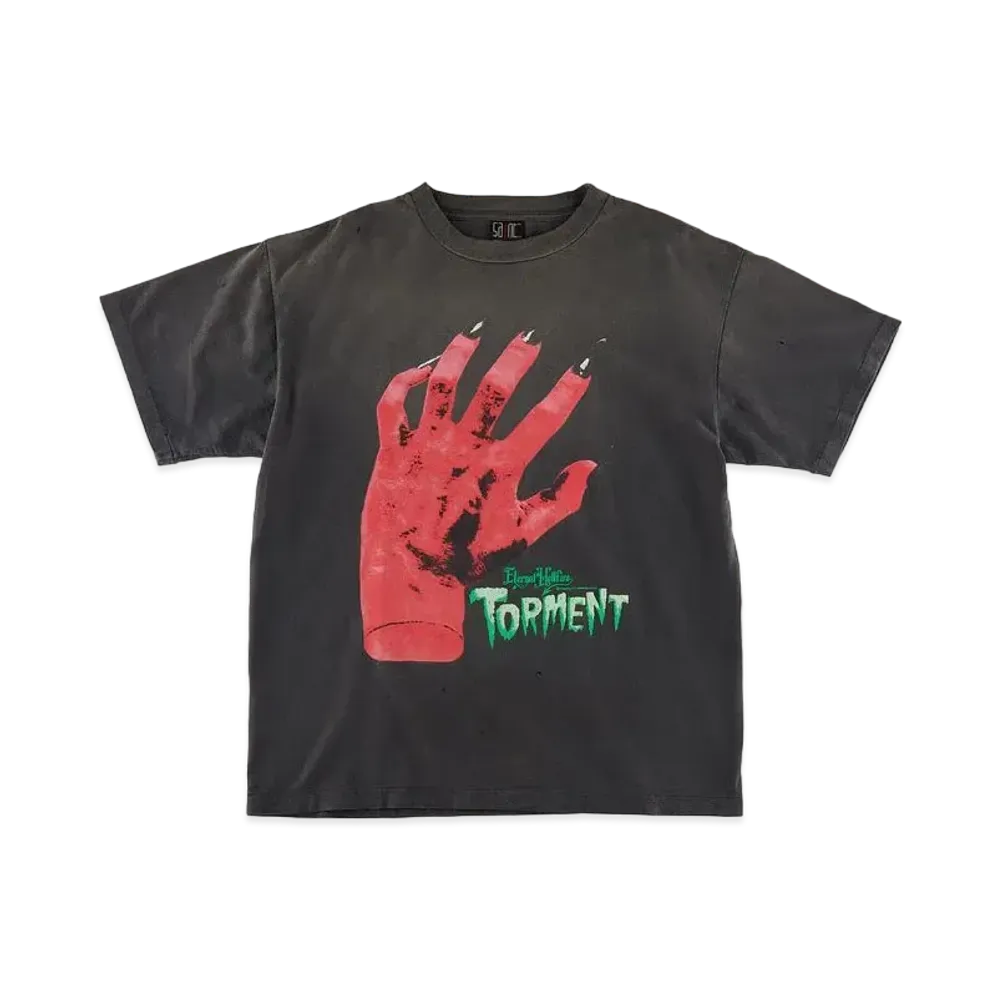 SAINT Mxxxxxx Devil HND Tee "Black"