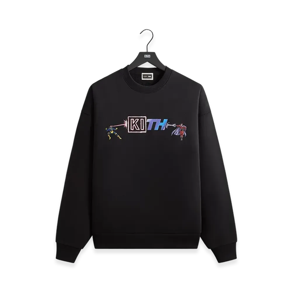 Kith x Marvel Clash Vintage Nelson Crewneck "Black"