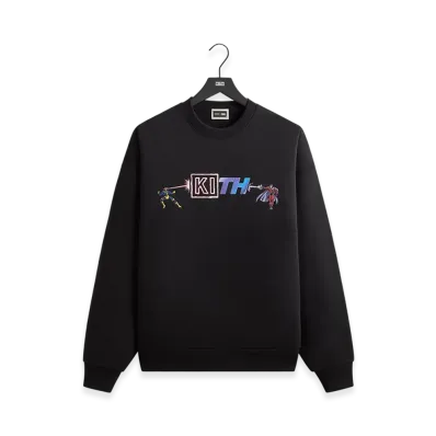Kith x Marvel Clash Vintage Nelson Crewneck "Black"