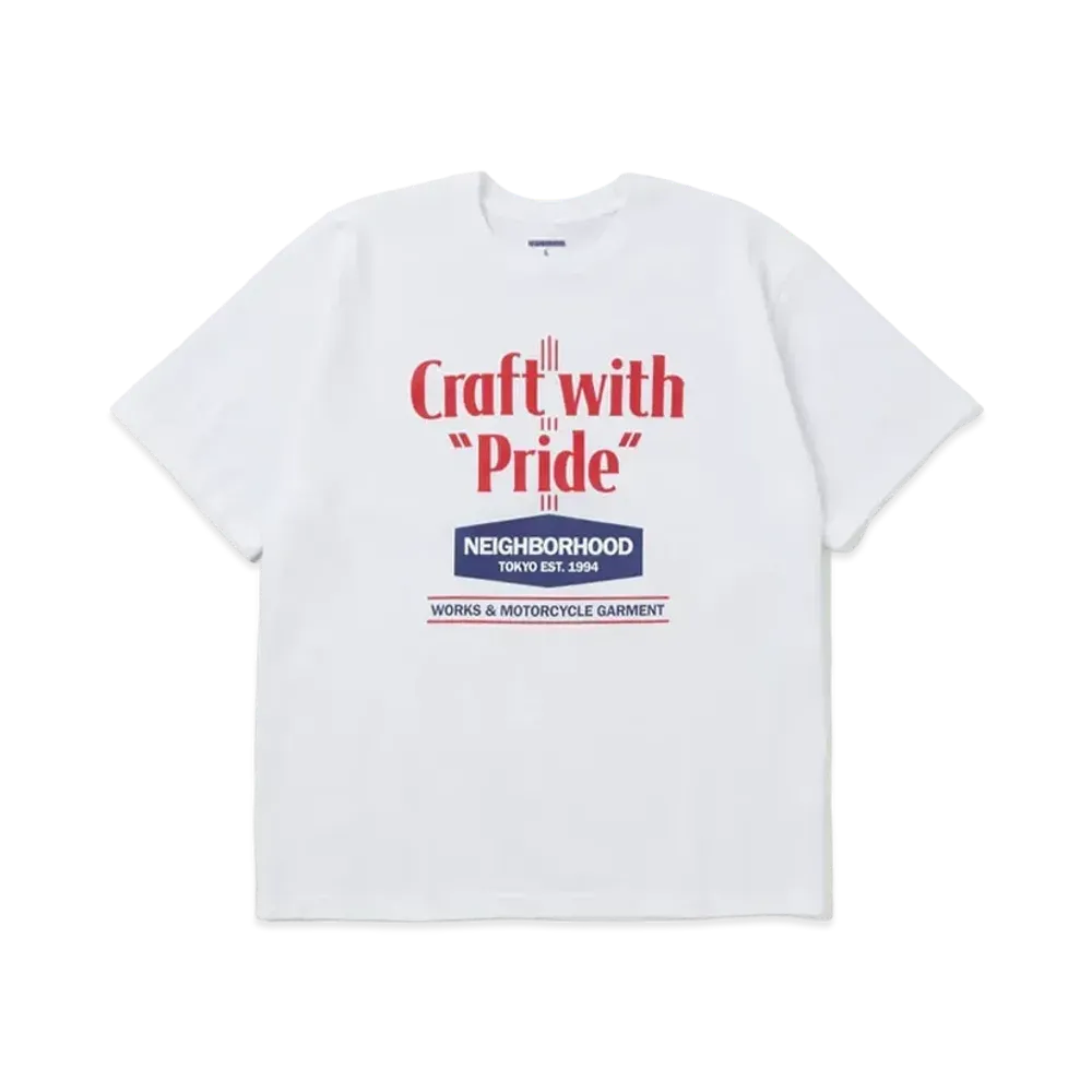 NEIGHBORHOOD NH . Tee SS-19 "White"