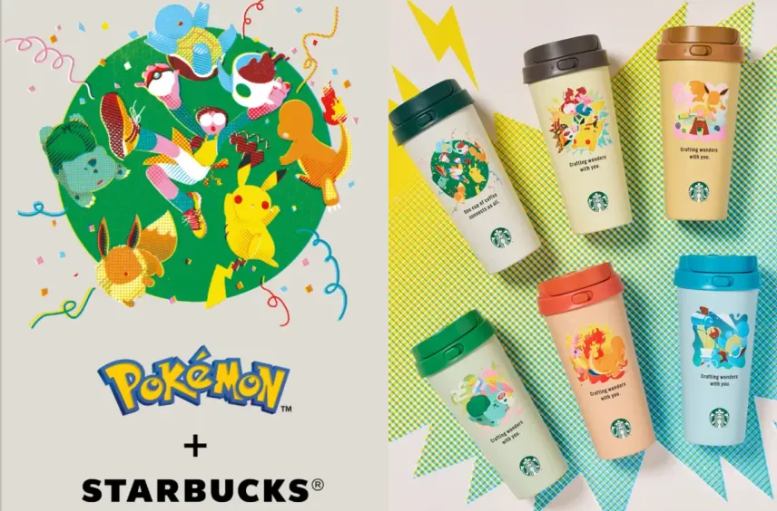 Pokemon × STARBUCKSのコラボアイテムが9/30より発売!ピカチュウなど人気ポケモンのグラフィックタンブラーなど多彩なグッズ類に注目