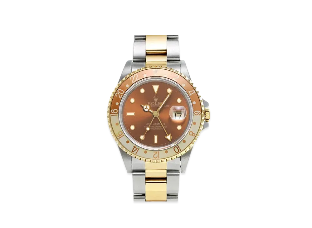 ROLEX GMT Master II "Brown/Stainless Steel/Yellow Gold"