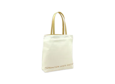 Louis Vuitton Fondation Louis Vuitton Tote Bag Museum Exclusive Item "White"