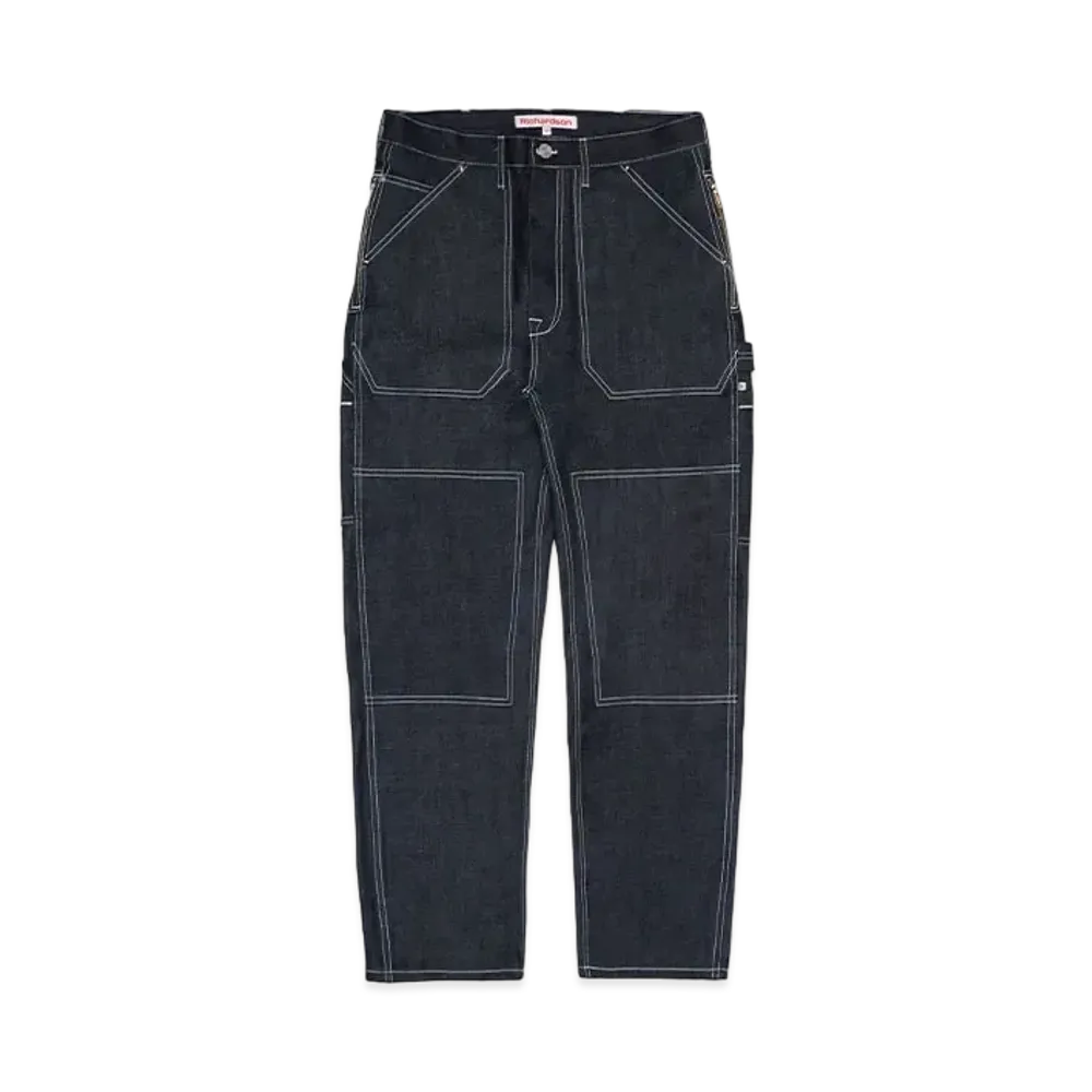 Richardson Contrast Stitch Denim Work Pants "Indigo"