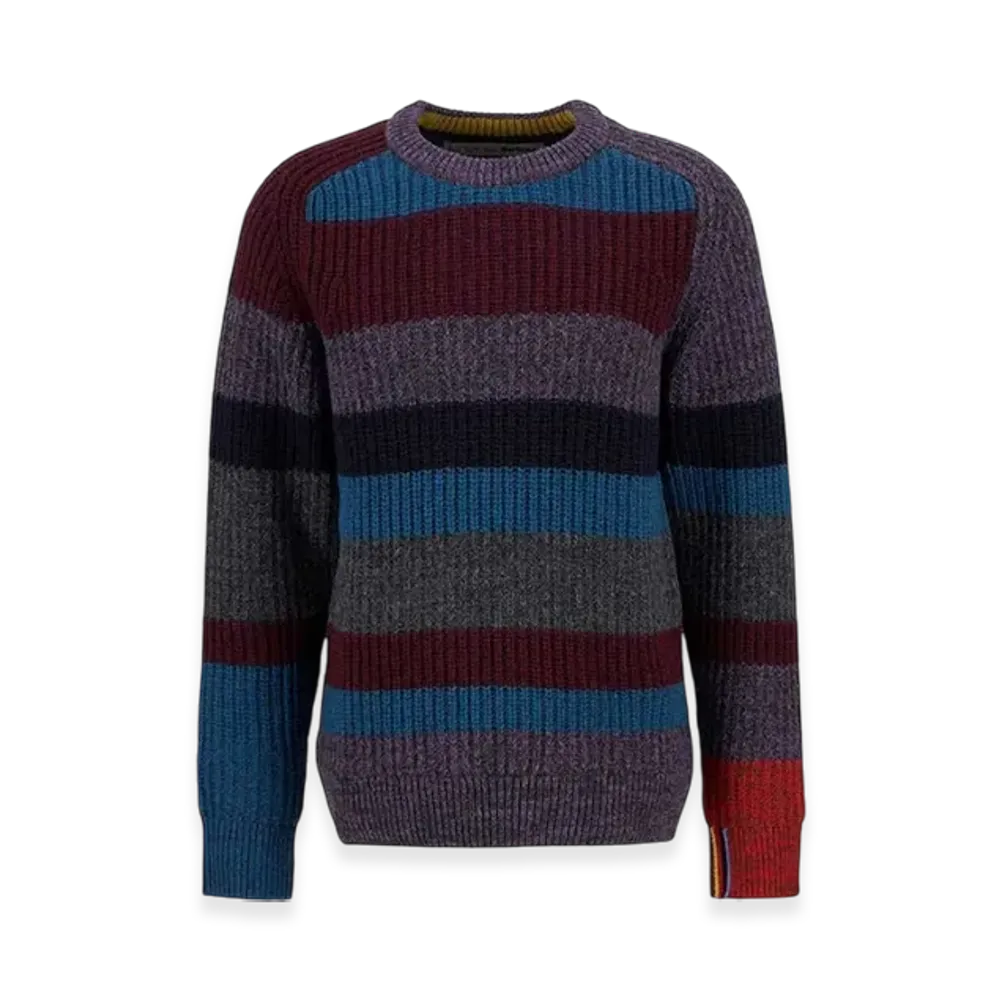 Barbour x Paul Smith Multi Crew Neck Knit "Multi"