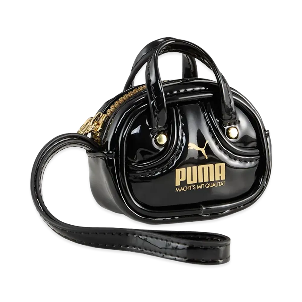 PUMA 1976 Grip Bag Keychain 0.2L "PUMA Black/Archive Gold"