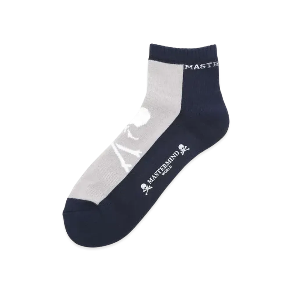 mastermind WORLD 2 Color Socks "Navy Gray"