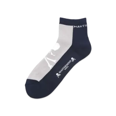mastermind WORLD 2 Color Socks "Navy Gray"