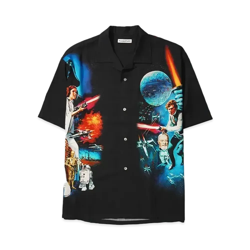 F-LAGSTUF-F EP4 S/S SHIRTS "BLACK"