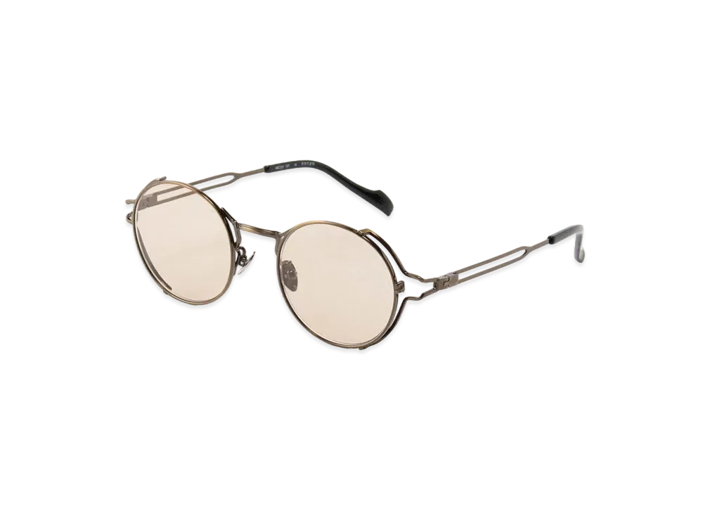 Yohji Yamamoto Pour Homme TITANIUM/BTITANIUM EYEWEAR E "Brown"