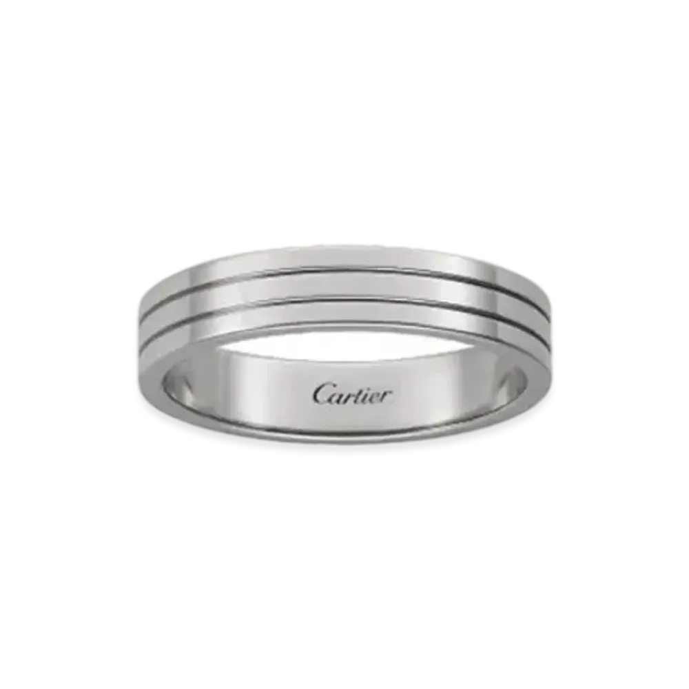 Cartier Vendome Louis Cartier Wedding Band