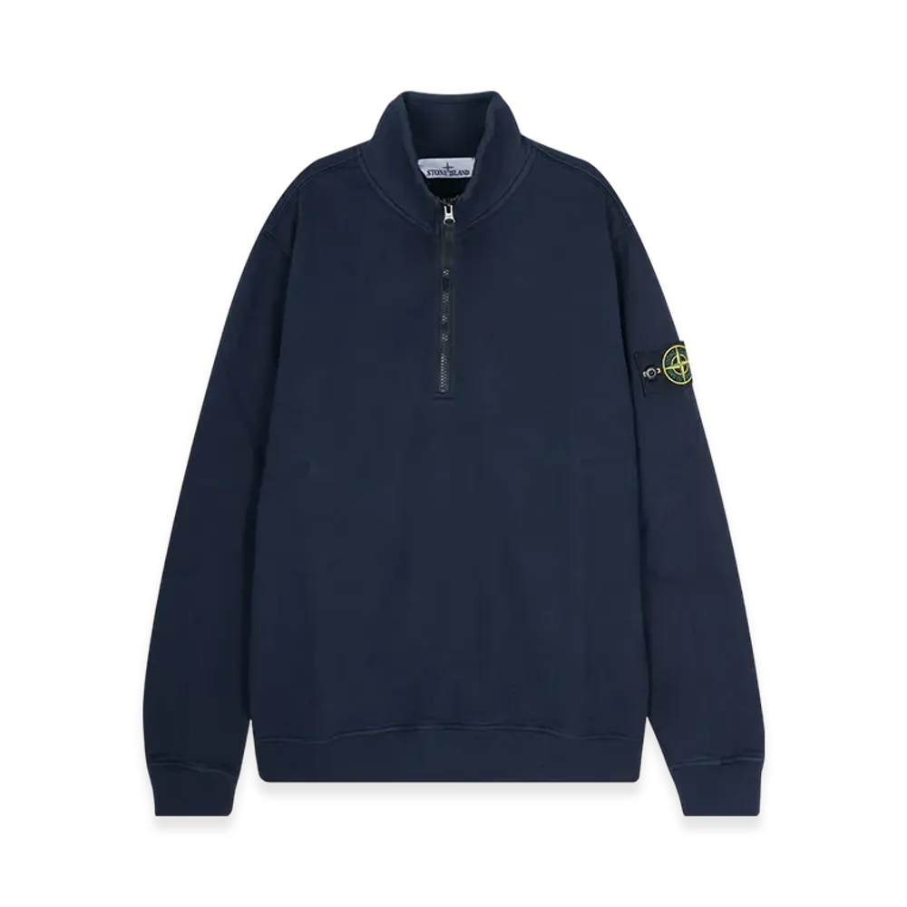 Stone Island Half Zip Sweatshirt "Navy"