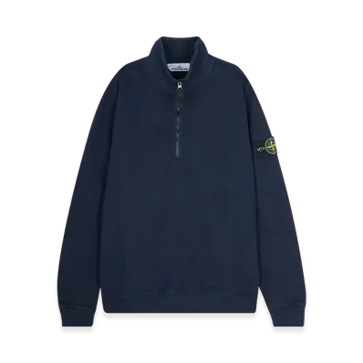Stone Island Half Zip Sweatshirt "Navy"