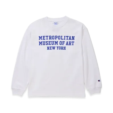 V.A. x The Metropolitan Museum of Art x Champion L/S Tee "White"
