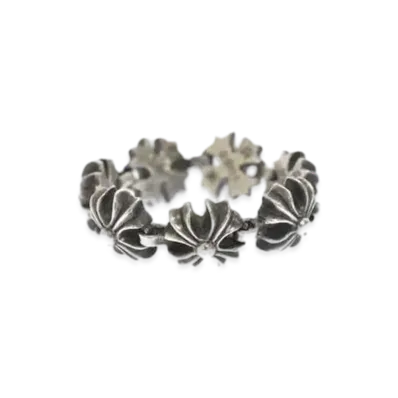 Chrome Hearts C/O Plus Link Ring "Silver"