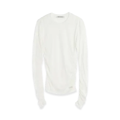 OUR LEGACY Women's Strain Slim Longsleeve "White Para Cotton"