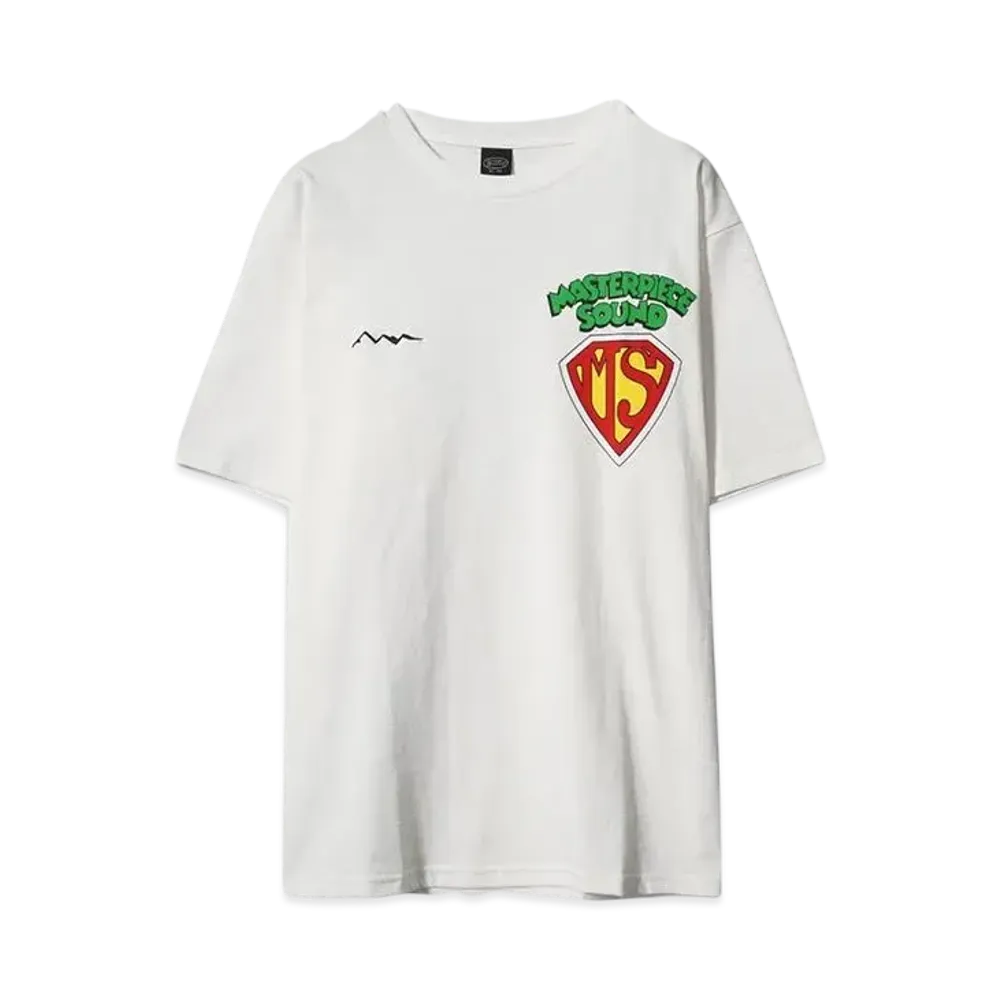 MANASTASH MASTERPIECE SOUND TEE "WHITE"