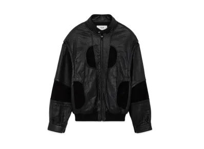 CELINE Oversized Jacket In Soft English Lambskin "Black"