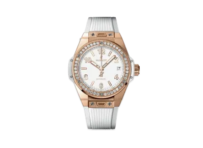 HUBLOT Big Bang One Click King Gold White Diamonds 39mm