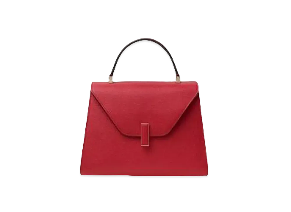 Valextra Iside Medium Bag "Red"
