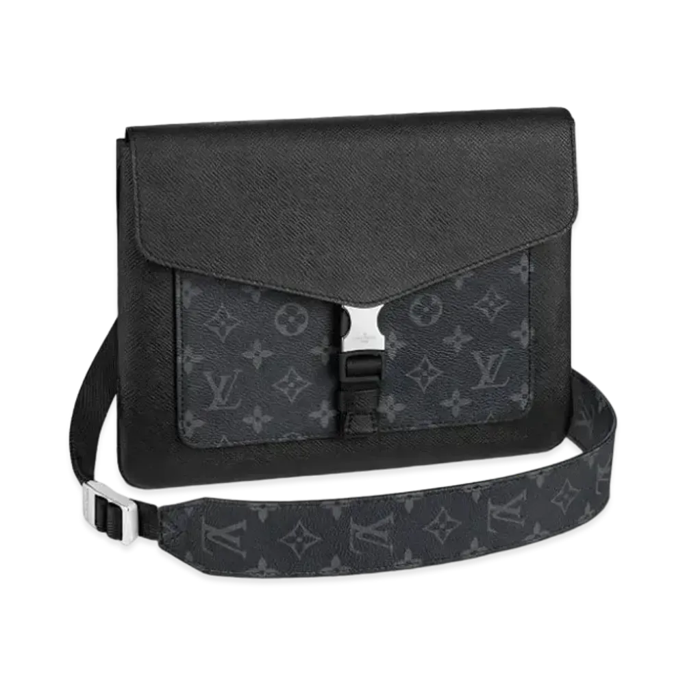 Louis Vuitton Outdoor Flap Messenger Taigarama "Noir"