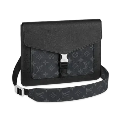 Louis Vuitton Outdoor Flap Messenger Taigarama "Noir"