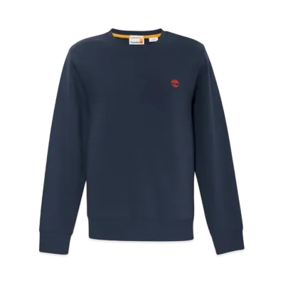 Timberland Men's Oyster River Logo Crew Neck Sweatshirt "Dark Sapphire"